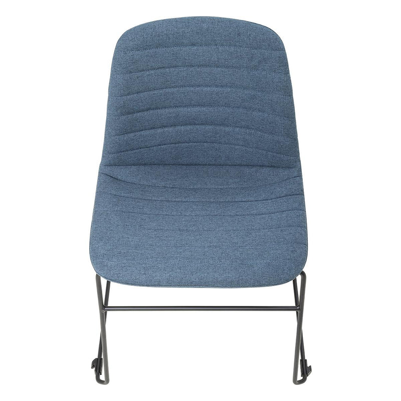 Sofia Chair with Sled Powdercoated Base-Elite Office Furniture