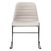 Sofia Chair with Sled Powdercoated Base-Elite Office Furniture