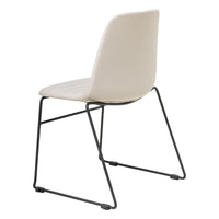 Sofia Chair with Sled Powdercoated Base-Elite Office Furniture