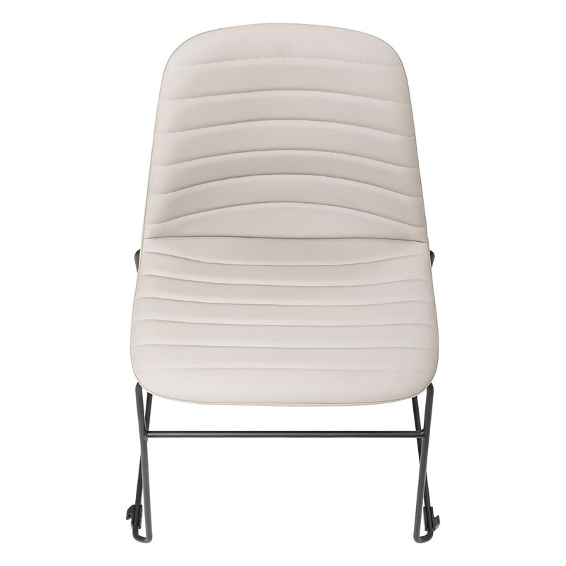 Sofia Chair with Sled Powdercoated Base-Elite Office Furniture