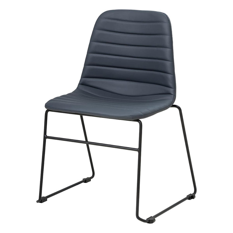 Sofia Chair with Sled Powdercoated Base-Elite Office Furniture