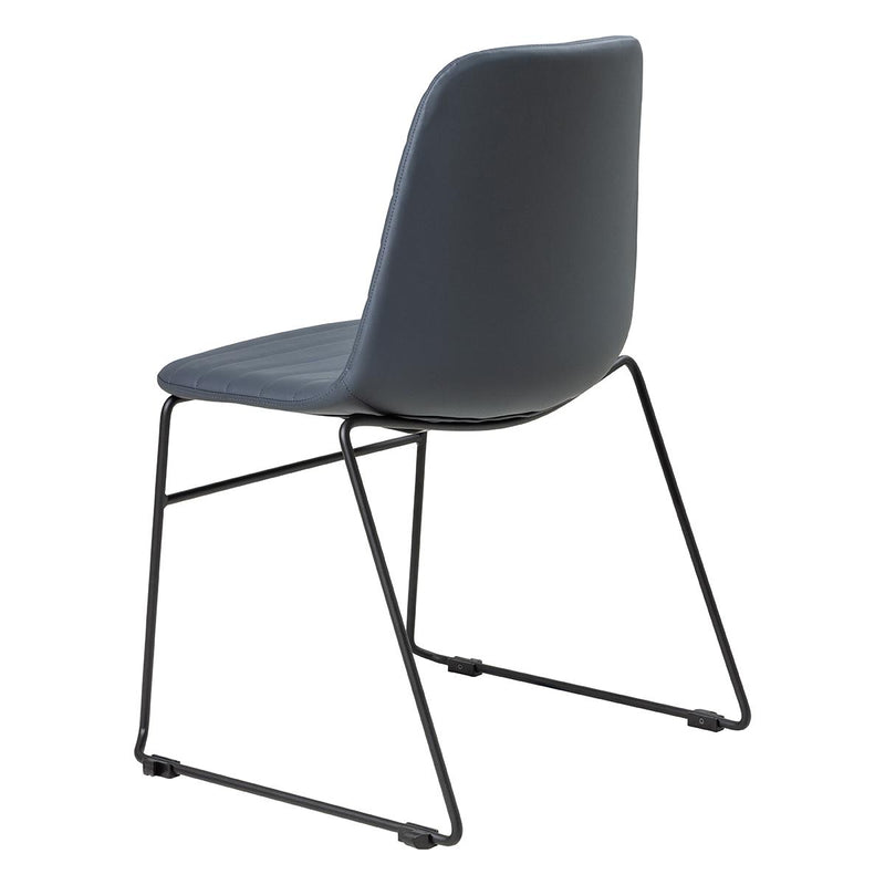 Sofia Chair with Sled Powdercoated Base-Elite Office Furniture