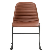 Sofia Chair with Sled Powdercoated Base-Elite Office Furniture