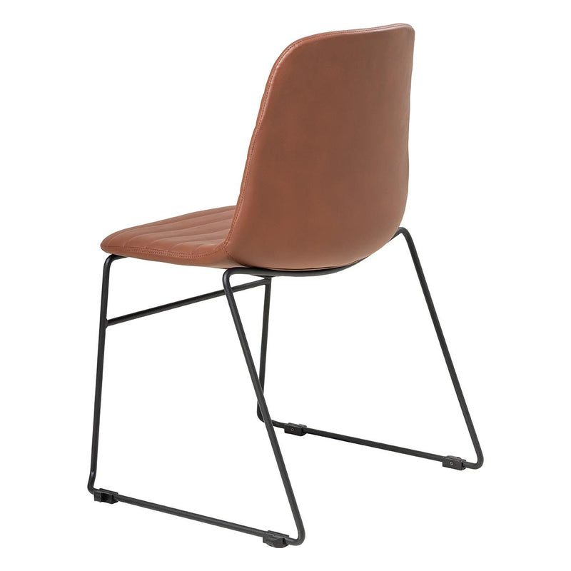 Sofia Chair with Sled Powdercoated Base-Elite Office Furniture
