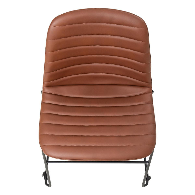 Sofia Chair with Sled Powdercoated Base-Elite Office Furniture