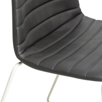Sofia Chair with Sled Powdercoated Base-Elite Office Furniture