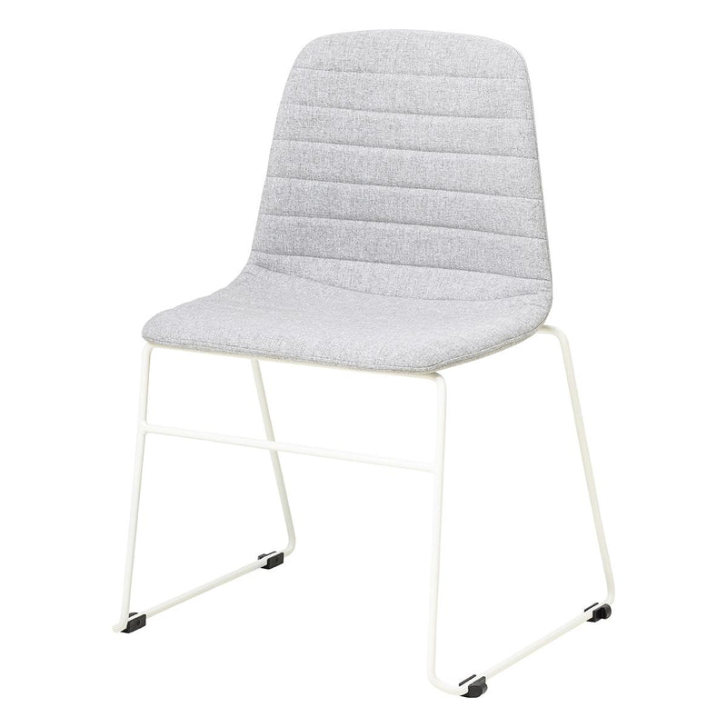 Sofia Chair with Sled Powdercoated Base-Elite Office Furniture