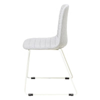 Sofia Chair with Sled Powdercoated Base-Elite Office Furniture