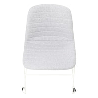 Sofia Chair with Sled Powdercoated Base-Elite Office Furniture