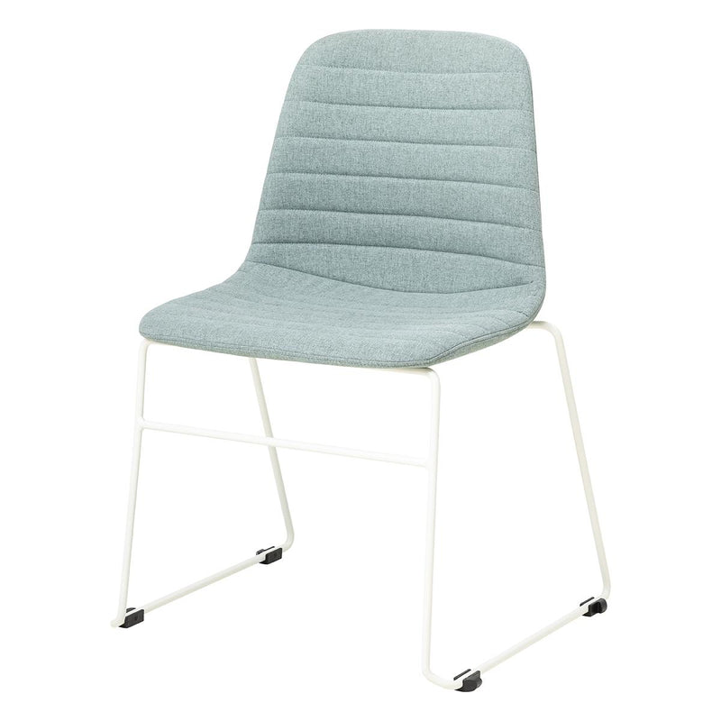 Sofia Chair with Sled Powdercoated Base-Elite Office Furniture