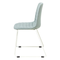 Sofia Chair with Sled Powdercoated Base-Elite Office Furniture