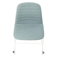 Sofia Chair with Sled Powdercoated Base-Elite Office Furniture