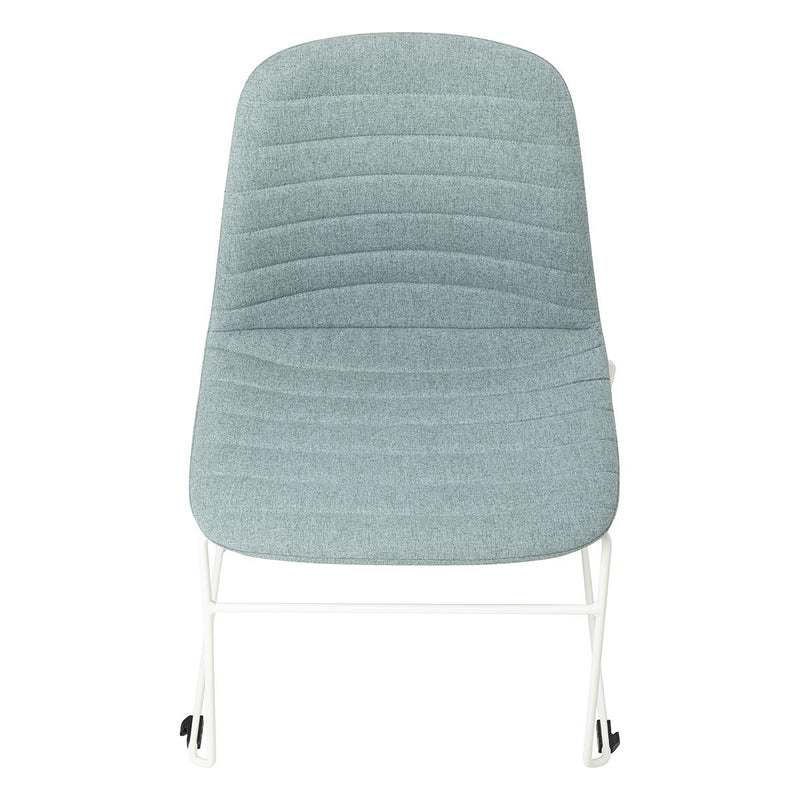 Sofia Chair with Sled Powdercoated Base-Elite Office Furniture