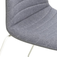 Sofia Chair with Sled Powdercoated Base-Elite Office Furniture