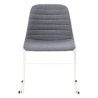 Sofia Chair with Sled Powdercoated Base-Elite Office Furniture