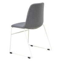 Sofia Chair with Sled Powdercoated Base-Elite Office Furniture