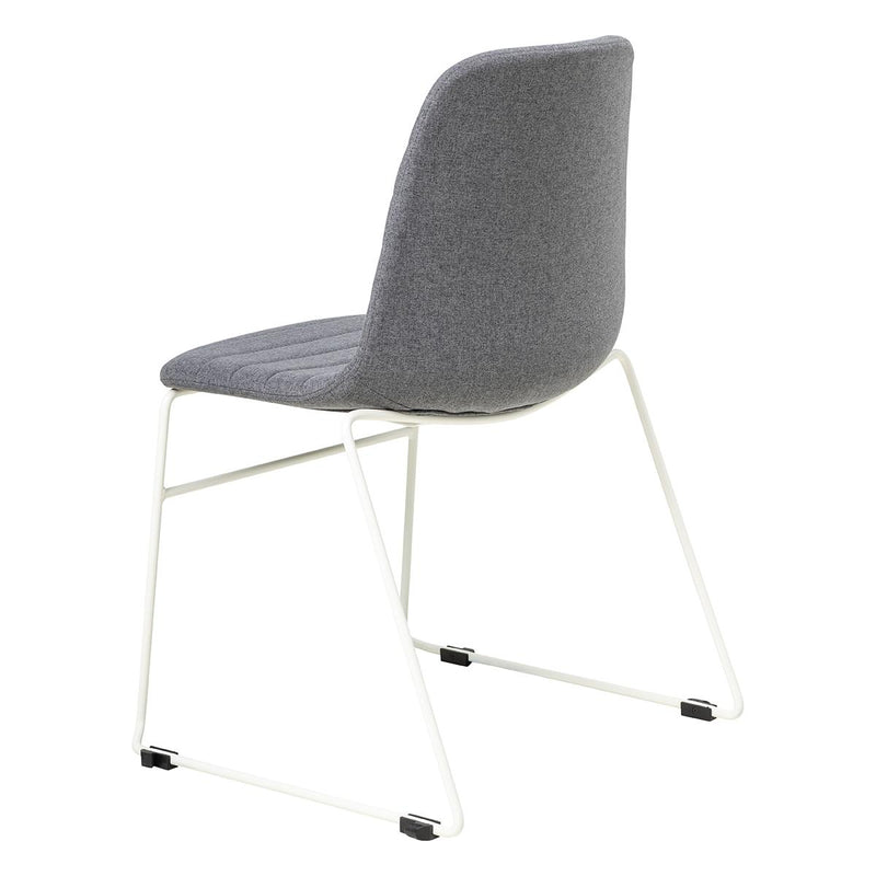 Sofia Chair with Sled Powdercoated Base-Elite Office Furniture