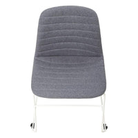 Sofia Chair with Sled Powdercoated Base-Elite Office Furniture