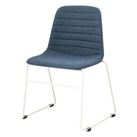 Sofia Chair with Sled Powdercoated Base-Elite Office Furniture