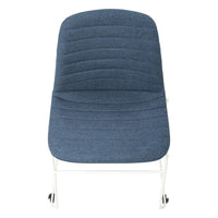 Sofia Chair with Sled Powdercoated Base-Elite Office Furniture