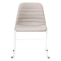 Sofia Chair with Sled Powdercoated Base-Elite Office Furniture