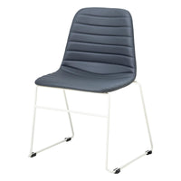 Sofia Chair with Sled Powdercoated Base-Elite Office Furniture