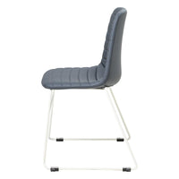Sofia Chair with Sled Powdercoated Base-Elite Office Furniture