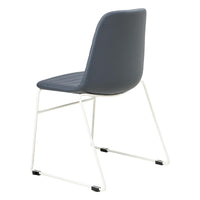 Sofia Chair with Sled Powdercoated Base-Elite Office Furniture