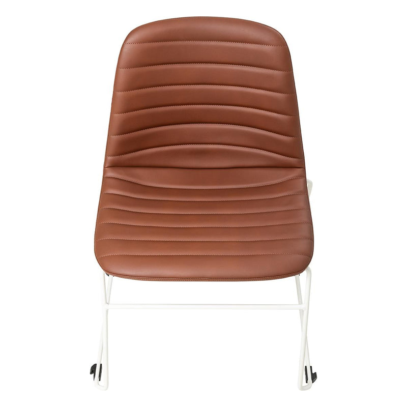Sofia Chair with Sled Powdercoated Base-Elite Office Furniture