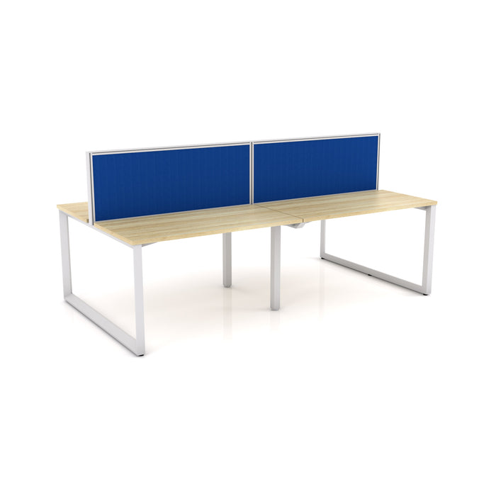 Anvil Desk 4-User Double Sided Workspace with Studio50 Screen