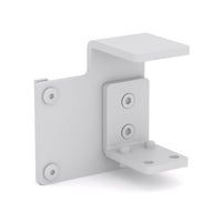 Studio 50mm Clamp Bracket to connect Single Workstation to Hung Screen transom