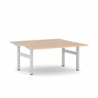 Klass Fixed 2-Person Double-sided Desk Workstation