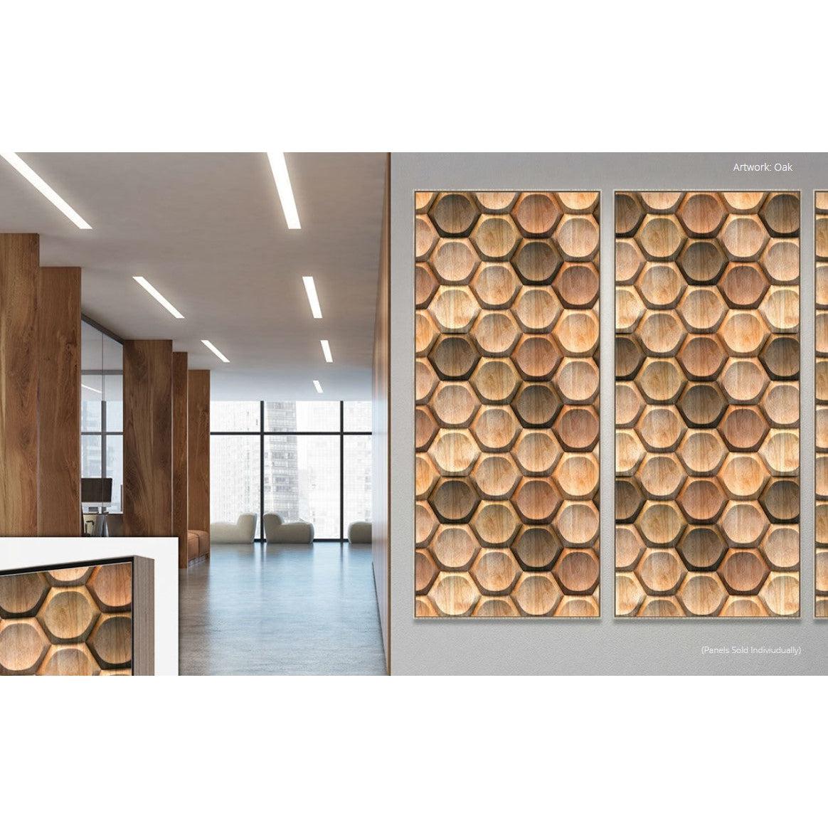 Acoustic Art LX33 Powder Coat - Oak