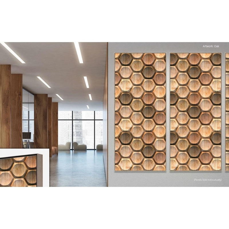 Acoustic Art LX33 Powder Coat - Oak