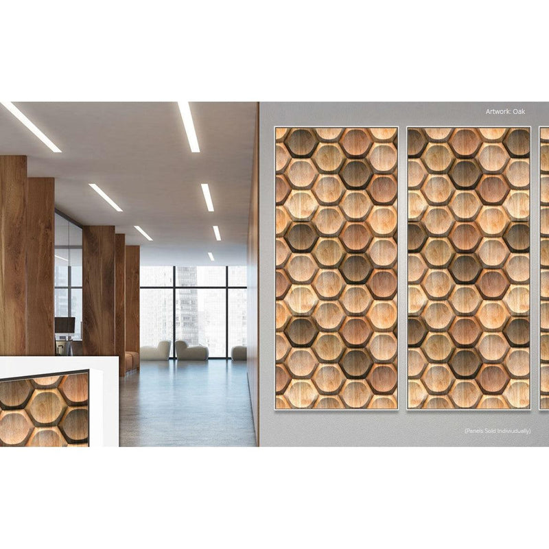 Acoustic Art LX33 Powder Coat - Oak