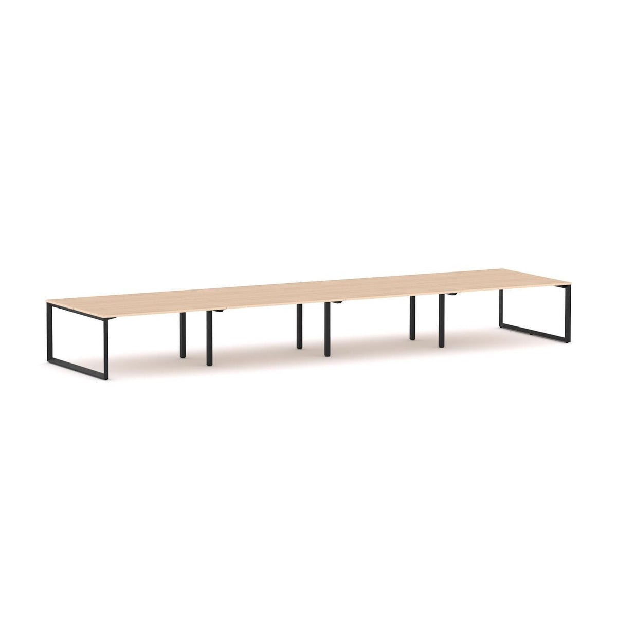 Anvil 8-Person Double-sided Desk Workstation