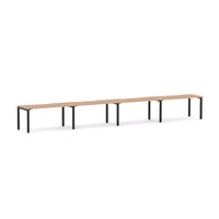 Axis 4-Person Single-sided Desk Workstation