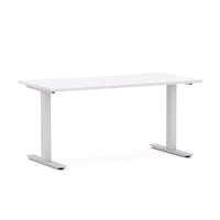 Agile Fixed Rectangle Straight Workstation