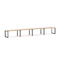 Anvil 4-Person Single-sided Desk Workstation