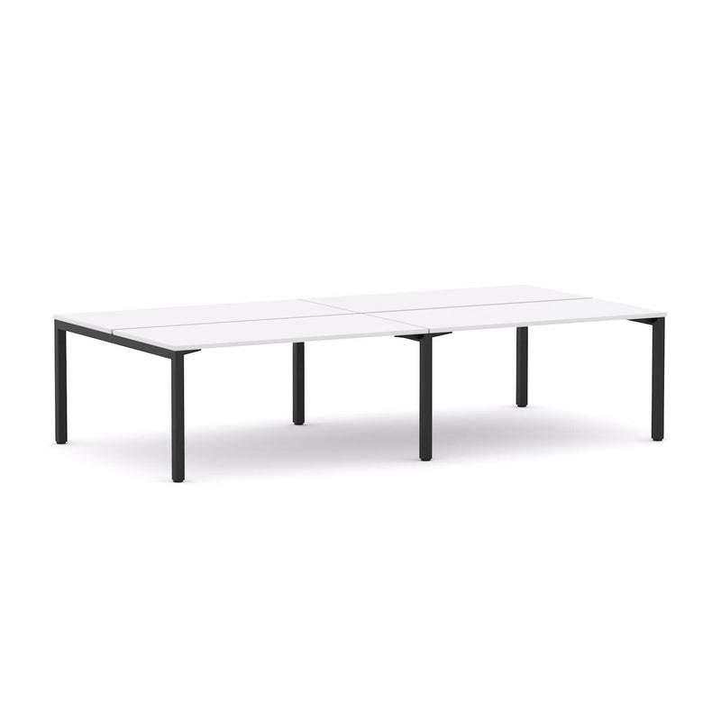 Axis 4-Person Double-sided Desk Workstation