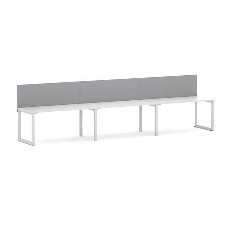Anvil 3 User Single-Sided Desks, 50x50mm Triangular Loop Leg Design. Includes: Edge25 Screen