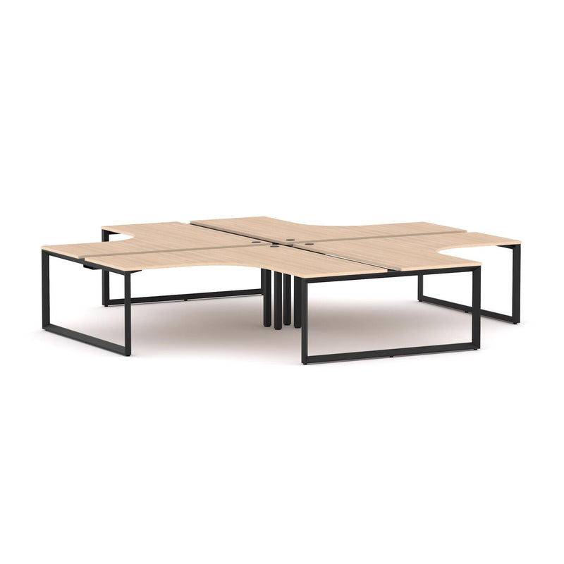 Anvil 4-Person 90Deg Workstation