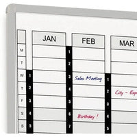 Perpetual Year Magnetic Whiteboard Planner