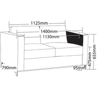 Plaza 2 Seater Lounge