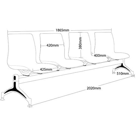 Pod Heavy Duty Metal Frame Beam