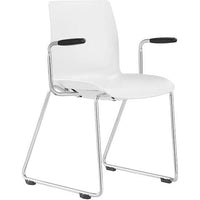 Pod Sled Chair with Arms