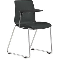 Pod Sled Chair with Tablet Arm