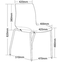 Pod Stackable Hospitality Chair - 4 Leg