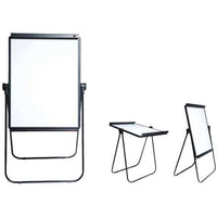 Portable Magnetic Whiteboard Flipchart - Foldable