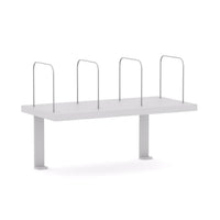 Desk-Mount Shelf 600Wx300Dx270Hmm withBrackets to Suit Axis and Anvil Desk Rails